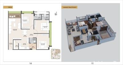 Satyam Apartment Floor Plan