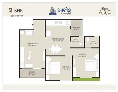 ALOK SKY CITY Floor Plan