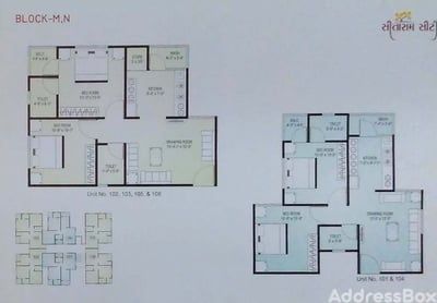 Sitaram City Floor Plan