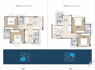 Paras Luxuria Floor Plan