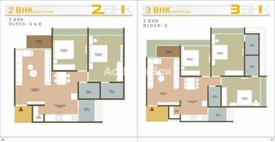 AKSHAR EVOQ Floor Plan