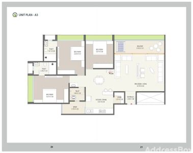 GREEN VILLE Floor Plan