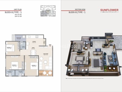 Sunflower Floor Plan