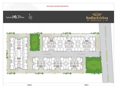 SHREE RADHE KRISHNA HERITAGE-2 Cluster Plan