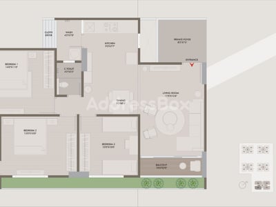 SHELADIA DIVINE Floor Plan