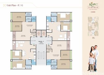 KRISH LUXURIA-2 Floor Plan