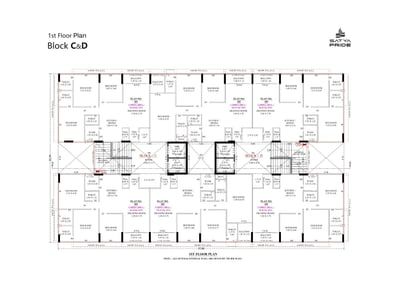 SATYA PRIDE Floor Plan
