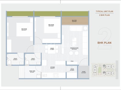 MARUTI ELANZA Floor Plan