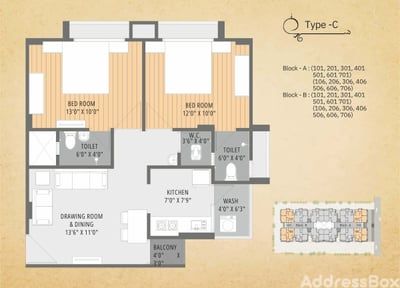 AHMED AVENUE Floor Plan