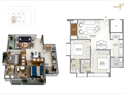 Suryansh Serenity Floor Plan