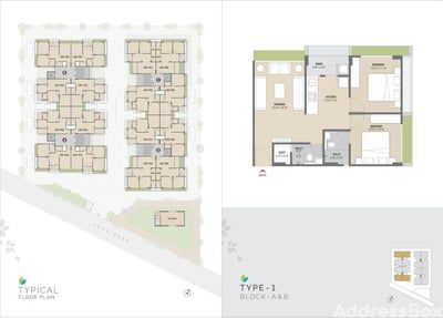 RADHIKA RESIDENCY Floor Plan
