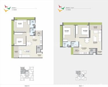 SARAL HEIGHTS & THE EAST GATE Floor Plan