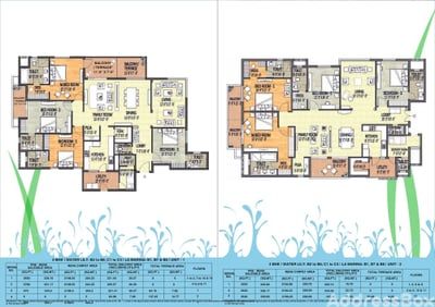 Water Lily Ph-4 (Towers - C5,C6,C11,C12) Floor Plan