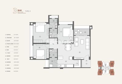 Aspira Floor Plan