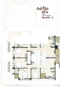 ADITYA ELITE Floor Plan