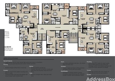 SARTHAK FLORA Floor Plan
