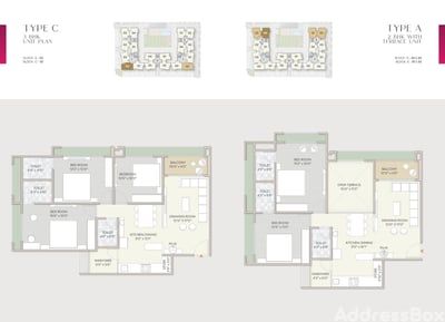 Turquoise Rosedale Floor Plan
