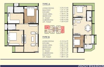 SAIBABA HEIGHTS Floor Plan