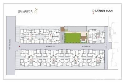 MAHADEV RESIDENCY 3 - Commercial Floor Plan