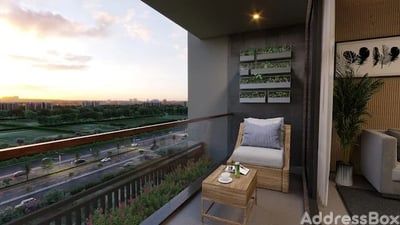 RADIANT RAYS Balcony