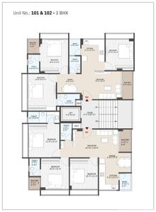 SHUBHALAY 3 Floor Plan