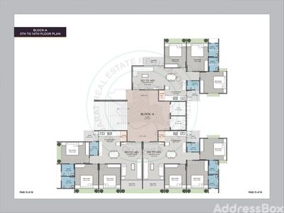 Radhe Elysium Floor Plan