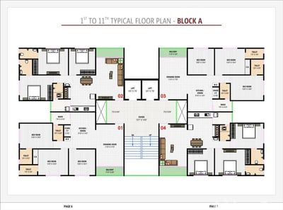 VEDANT ANTILIA Floor Plan