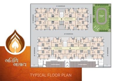 ATITHI ASHRAY Floor Plan