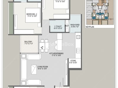 SINDUR SAAMARTHYA Floor Plan