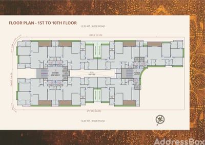 SHREE VISHNUDHARA NANDI Floor Plan