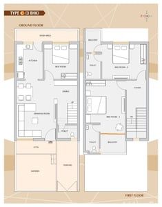 DEV KUTIR Floor Plan