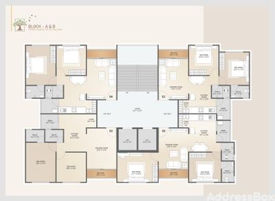 ARYAMAN KALPVRUKSH Floor Plan