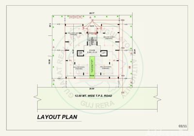Eklingji Auram Two Floor Plan