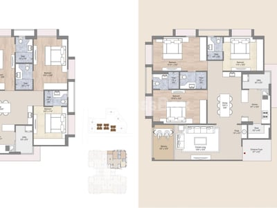 Indraprasth Saptak Floor Plan