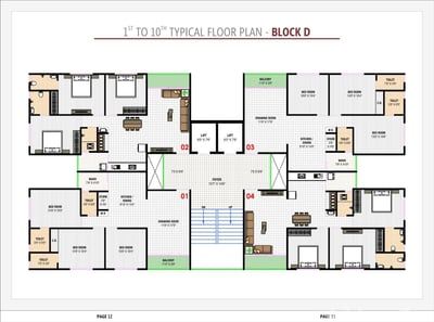 VEDANT ANTILIA Floor Plan