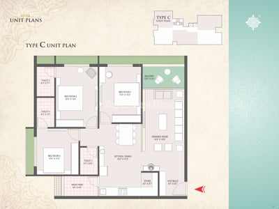SHREE VISHNUDHARA NIDHI APARTMENT Floor Plan