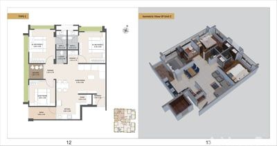 Satyam Apartment Floor Plan