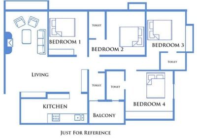 Parshwanath Metrocity - 4 Floor Plan