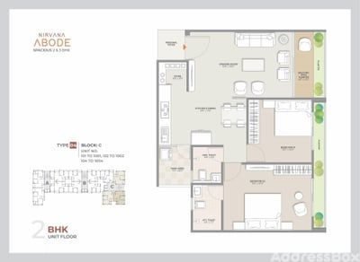 Nirvana Abode Floor Plan