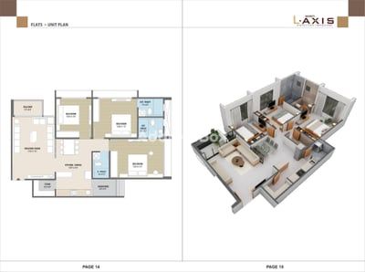 Maruti L Axis Floor Plan