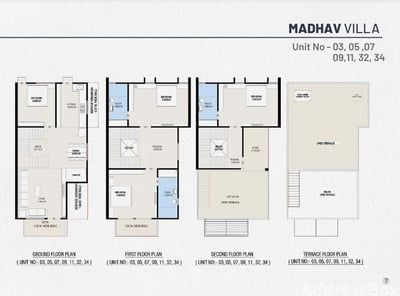 MADHAV VILLA Floor Plan