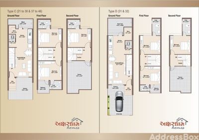 AKSHARDHAM HOMES Floor Plan
