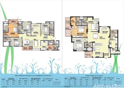 Water Lily Ph-4 (Towers - C5,C6,C11,C12) Floor Plan