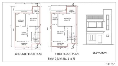 Aalap Bunglows Floor Plan