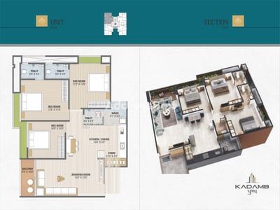 KADAMB PUSHP Floor Plan