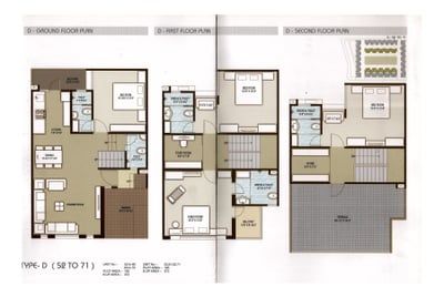 Raghav Bungalows Floor Plan