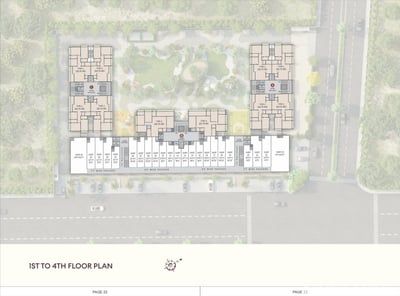 Vedant Skyway - Commercial Floor Plan