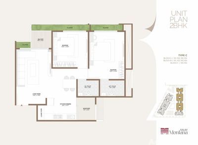 KALAV MONTANA Floor Plan
