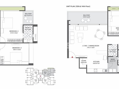 SEVENTH ORCHID Floor Plan