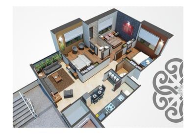 Facing East Floor Plan